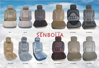 Letní ledový hedvábný polštář na autosedačku