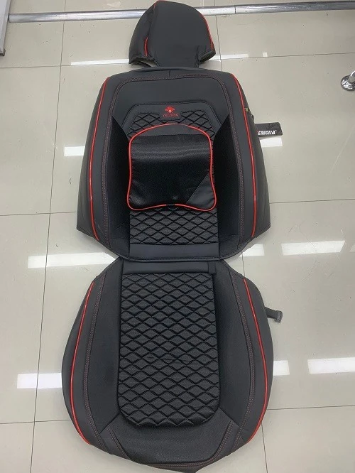 Kožený polštář na autosedačku Nappa Univerzální polštář na autosedačku